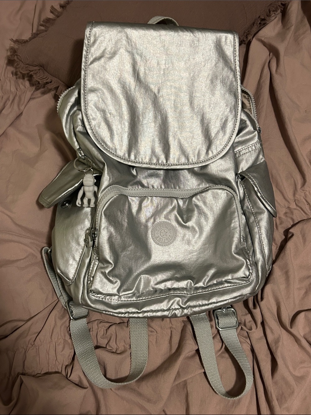 Kipling City Pack Metallic Mini Backpack
